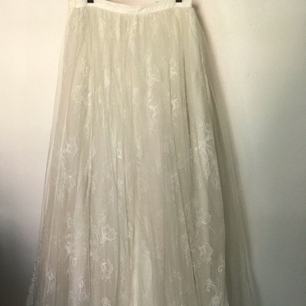 Lace Bridal Skirt
